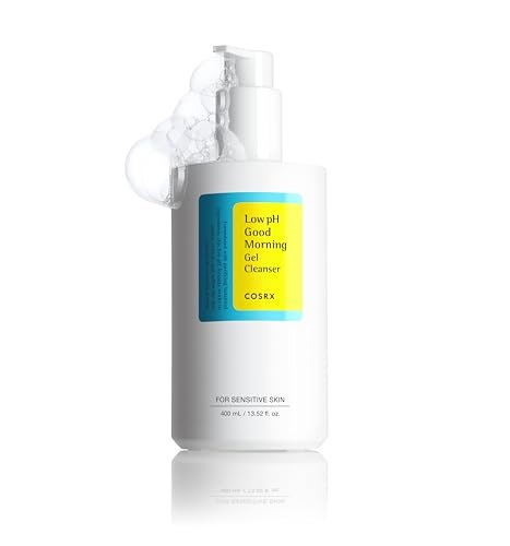 cosrx low ph good morning gel cleanser , bha face wash, daily...