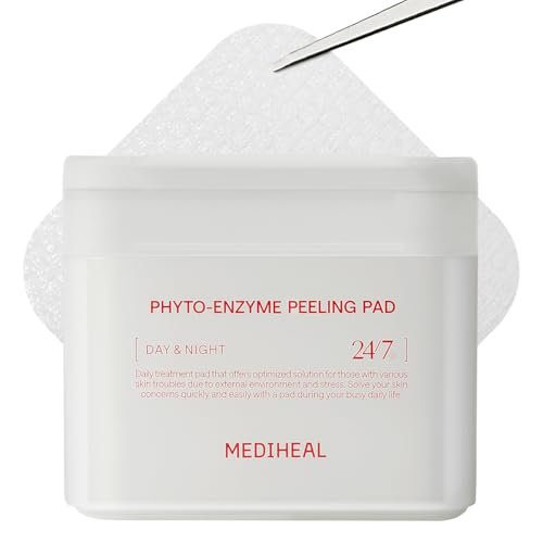 mediheal toner pads phyto enzyme exfoliating peeling pad wit...