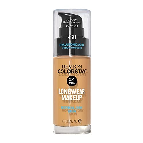 revlon liquid foundation, colorstay face makeup for normal & d...