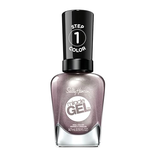 sally hansen miracle gel salon quality nail polish | gel like...