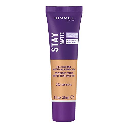 rimmel london stay matte liquid mousse 202 sun beige found...