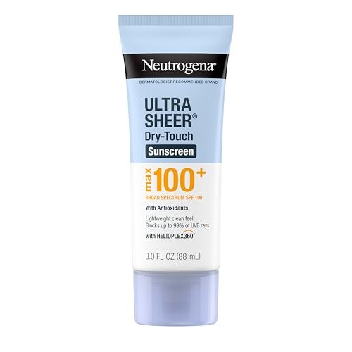 neutrogena ultra sheer dry touch sunscreen lotion, max 100+ br...