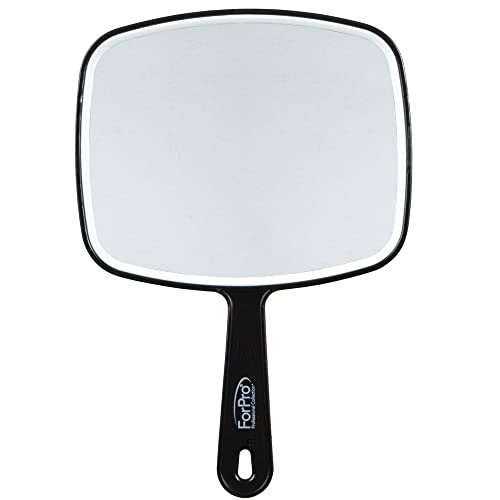forpro professional collection premium hand mirror with handle...