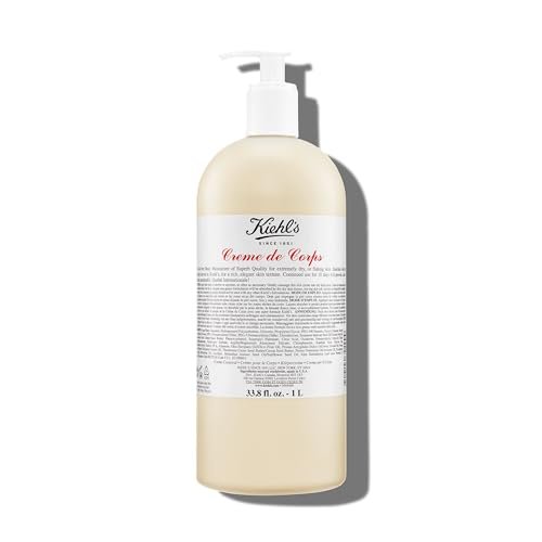 kiehl's creme de corps, rich, luscious body lotion, with cocoa...