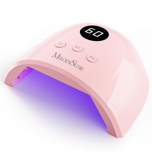 melodysusie compact advanced uv led nail lamp, p plus30f nail...