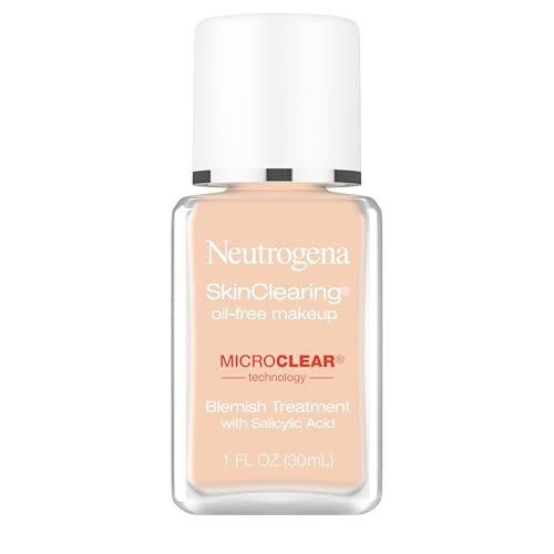 neutrogena skinclearing oil free acne and blemish fighting liq...