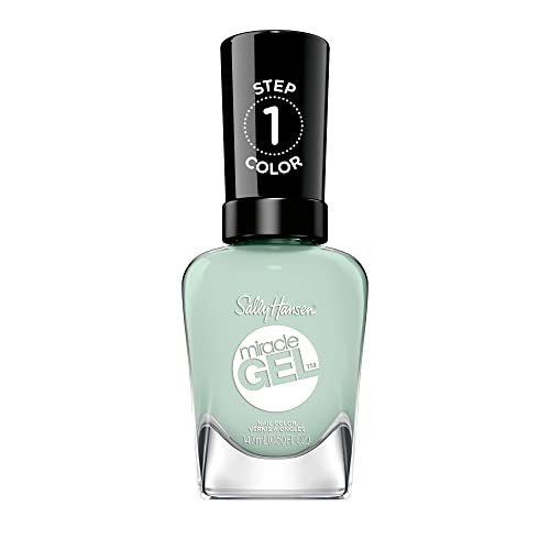 sally hansen miracle gel salon quality nail polish | gel like...
