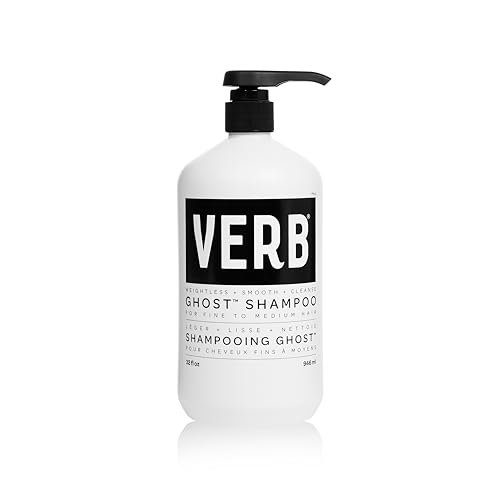 verb ghost shampoo, 32 fl oz infused with moringa oil clea...