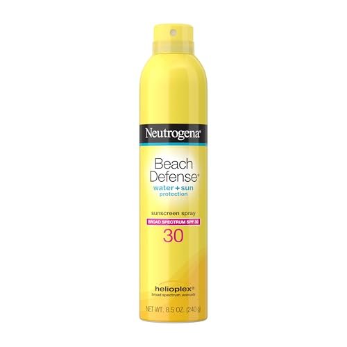 neutrogena beach defense spf 30 sunscreen spray, broad spectru...