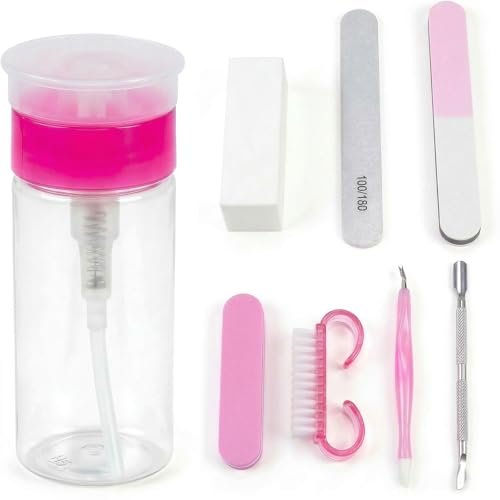 nail polish remover pump, yamyone 2 pack acetone pump dispense...