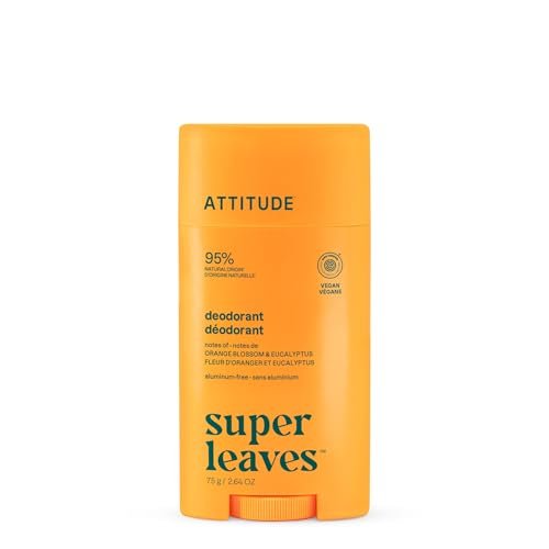 attitude aluminum free deodorant, natural origin ingredients,...