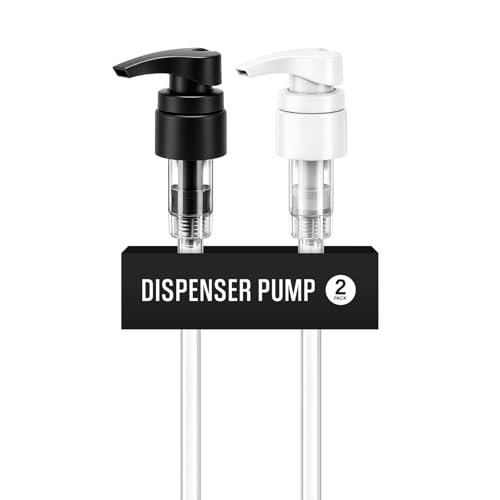 universal shampoo/conditioner dispenser pump for bottles, leak...