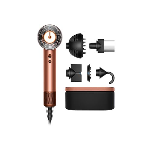 dyson supersonic nural™ hair dryer, no heat damage, 5 intellig...