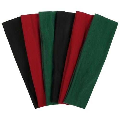 terse christmas headbands for women non slip elastic sweat hai...