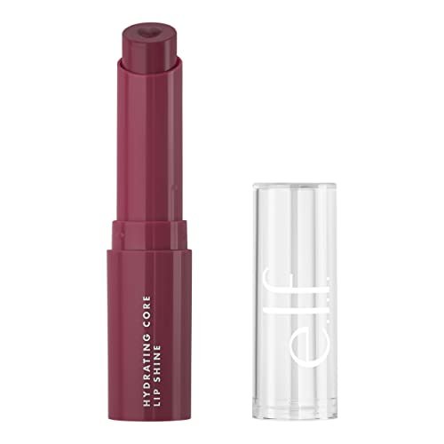 e.l.f. hydrating core lip shine with shea butter & vitamin e,...