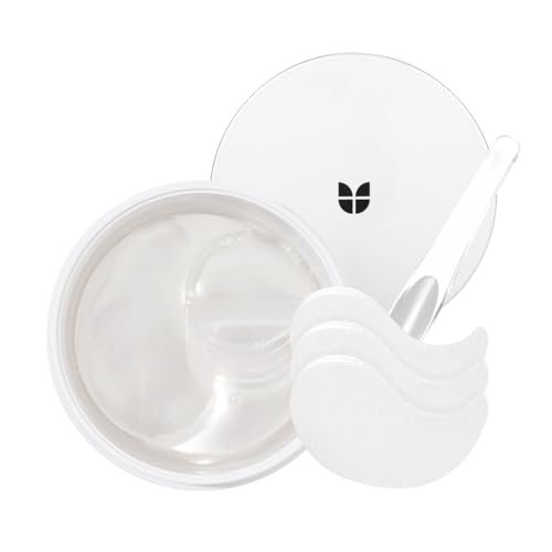 mizon pure pearl eye gel patch with pearl, diamond powder, and...