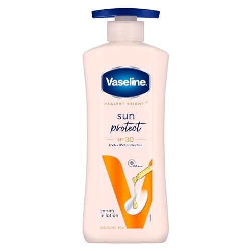 vaseline sun protection body lotion spf 30, daily use body moi...
