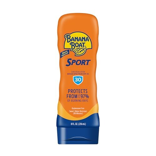 banana boat sport ultra spf 30 sunscreen lotion, 8fl oz | spor...