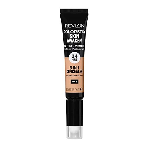 revlon colorstay skin awaken 5 in 1 concealer, lightweight, cr...