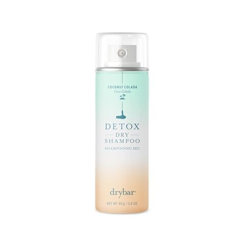 drybar detox dry shampoo spray, absorbs excess oil, leaves hai...