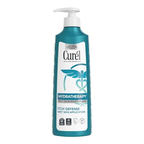 curel hydra therapy, itch defense moisturizer, wet skin lotion...