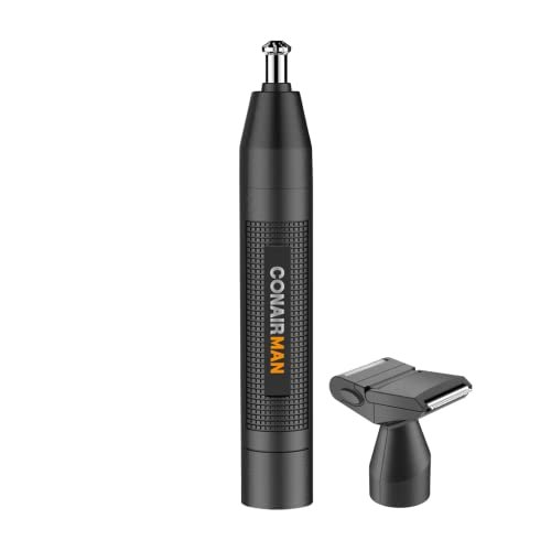 conairman nose hair trimmer for men, for nose, ear, and eyebro...