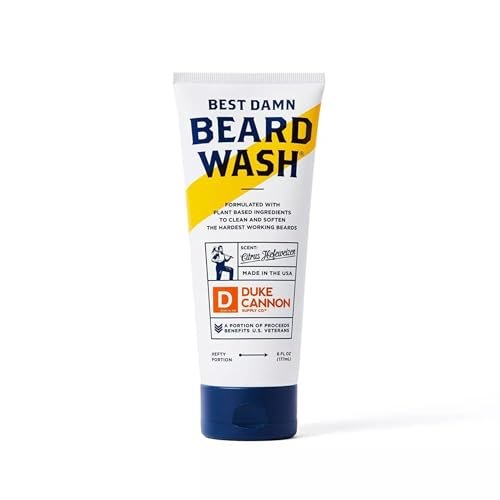 Duke Cannon Beard Wash for Men – Hydrating Beard Shampoo & Fac... duke cannon beard wash for men – hydrating beard shampoo & fac...