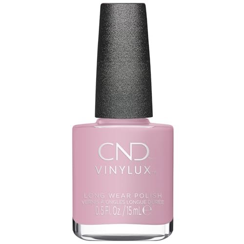 cnd vinylux longwear pink nail polish, gel like shine & chip r...