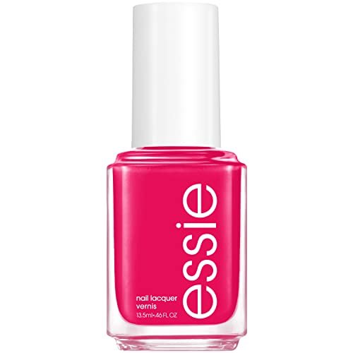 essie nail polish, salon quality, 8 free vegan, bright fuchsia...
