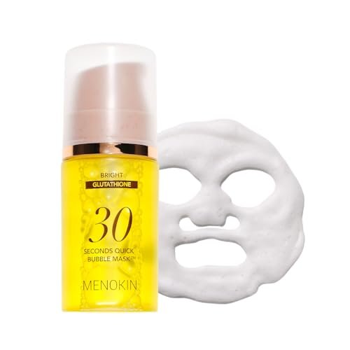menokin 30 seconds quick bubble mask in micro bubbles for da...