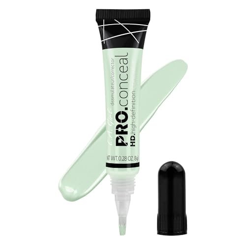 l.a. girl mint corrector, 0.28 oz, neutralizes redness for fai...
