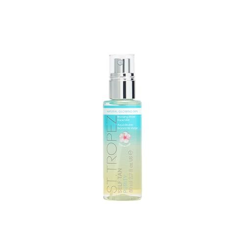 st.tropez self tan purity bronzing water face mist, natural su...