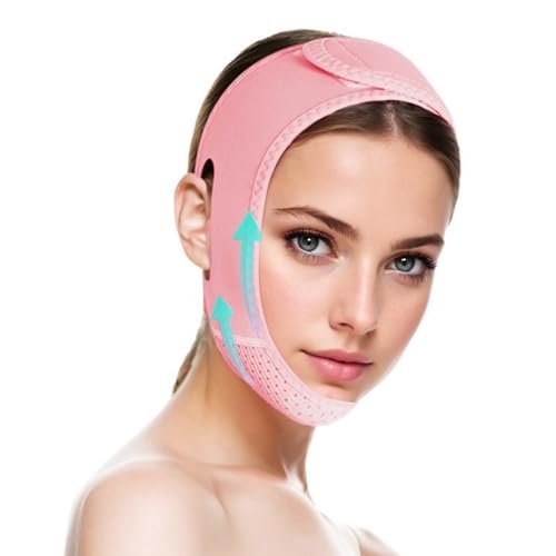 rowmate v line lifting mask chin strap for sleeping, v line li...