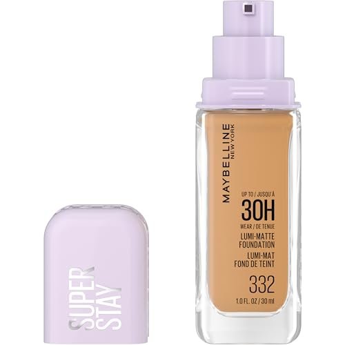maybelline super stay lumi matte foundation, lightweight and b...