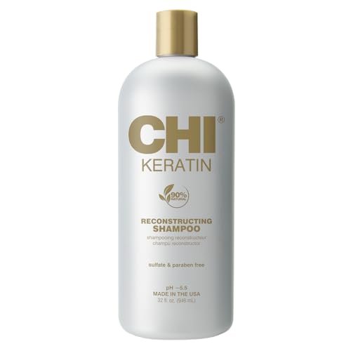 chi keratin reconstructing shampoo, delivers healthier hair, a...