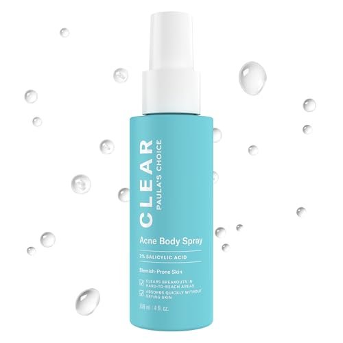 paula's choice clear exfoliating back & body acne spray, bacne...