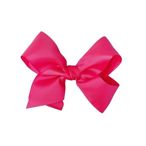 5.5 inch grosgrain hair bow clip for women and girls