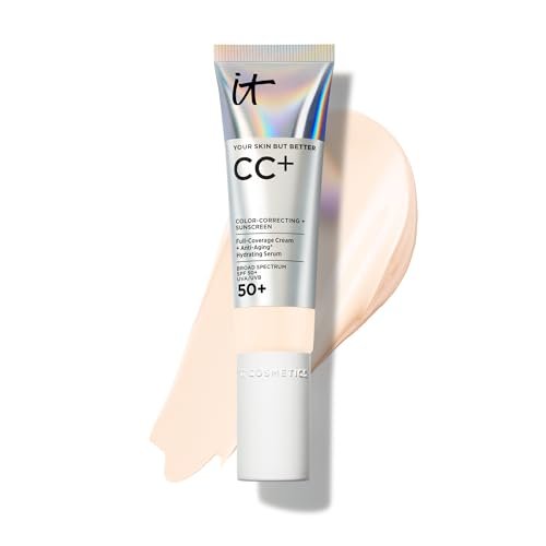 it cosmetics cc+ cream natural full coverage foundation with...
