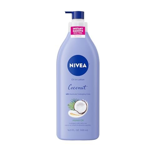 nivea oil infused lotion coconut and monoi oil body lotion for...