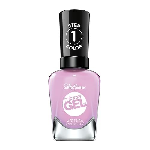 sally hansen miracle gel salon quality nail polish | gel like...
