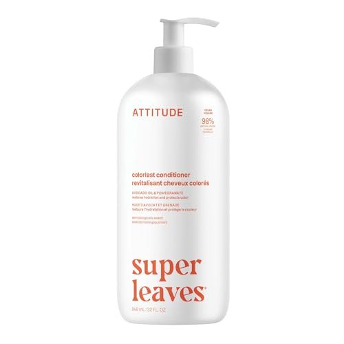 attitude colorlast hair conditioner, for color treated hair, p...