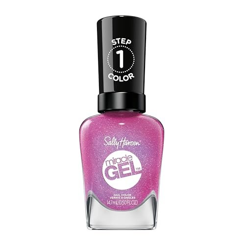 sally hansen miracle gel salon quality nail polish | gel like...