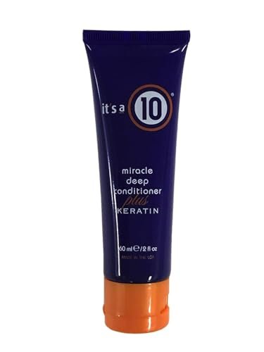 it's a 10 miracle deep conditioner plus keratin 2 oz