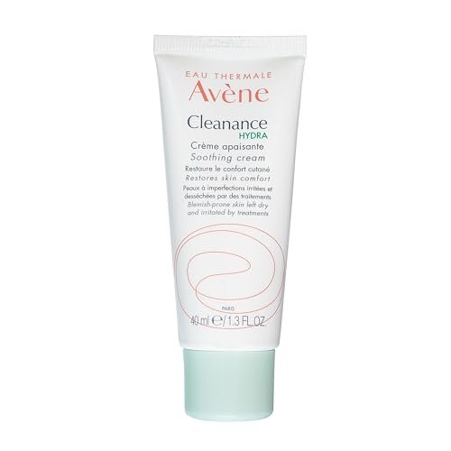 avène cleanance hydra soothing cream, rich moisturizer, adjunc...