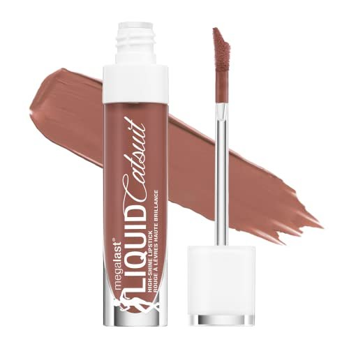 wet n wild mega last catsuit high shine liquid lipstick, cedar...