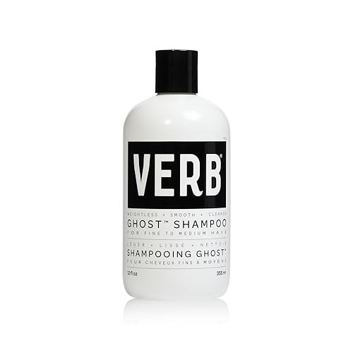 verb ghost shampoo, 12 fl oz infused with moringa oil clea...