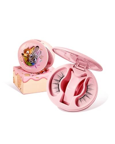 wosado×zootopia1 soft magnetic eyelashes kit with applicator,...