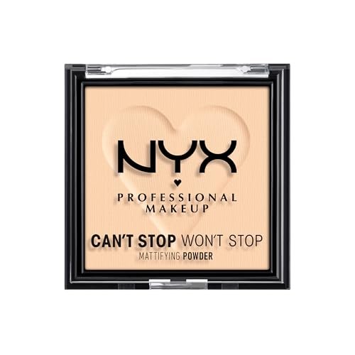 nyx professional makeup can't stop won't stop mattifying press...