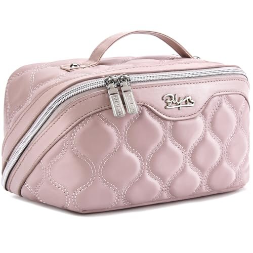 boyatu travel makeup bags for women cosmetic bag: puffy make u...
