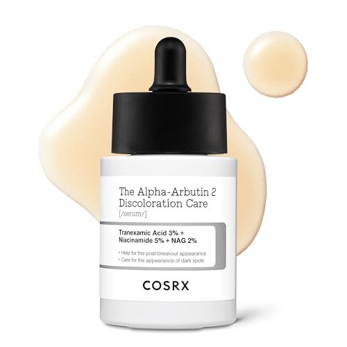 cosrx 2% alpha arbutin discoloration care face serum with niac...